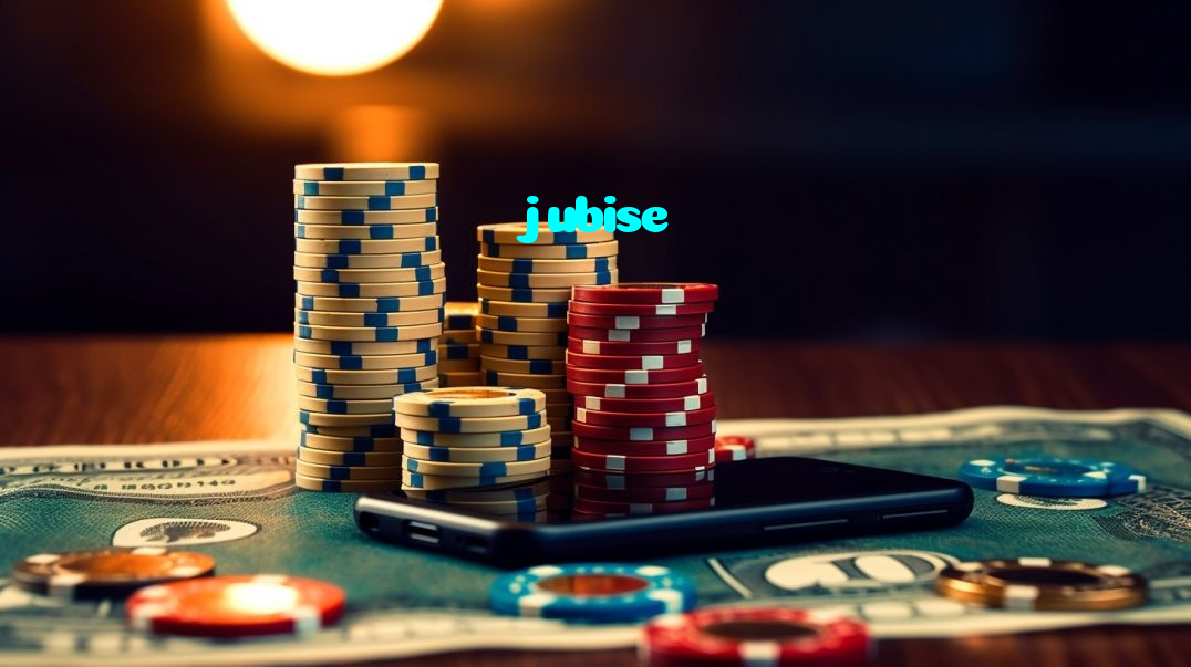 jubise casino presented on mobile device in Pakistan with slots and live games